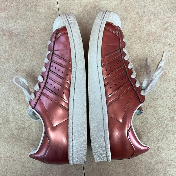 Adidas Women's Superstar Boost W - Copper Metallic & White - Picture 6 of 11